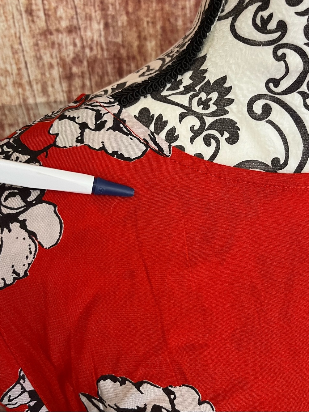 Free People | NWT Red Floral Backless Midi Dress - Picture 10 of 10